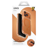 Husa pentru iPhone 17 Pro, UNIQ LifePro Xtreme MagClick, oranj