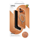 Husa pentru iPhone 17 Pro Max, UNIQ Swivix 360° Kickstand, argintiu