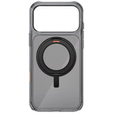 Husa pentru iPhone 17 Pro, UNIQ Swivix 360° Kickstand, argintiu