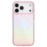 Husa pentru iPhone 17 Pro, UNIQ Iridescia MagClick™, Colorful Pink