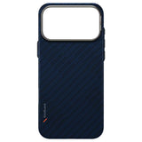 Husa pentru iPhone 17 Pro Max, UNIQ Keva Aramid, albastru