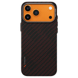Husa pentru iPhone 17 Pro, UNIQ Keva Aramid, rosu