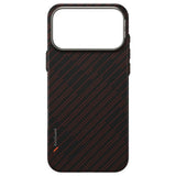 Husa pentru iPhone 17 Pro, UNIQ Keva Aramid, rosu