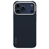 Husa pentru iPhone 17 Pro, UNIQ Keva Aramid, albastru inchis
