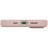 Husa pentru iPhone 17, UNIQ Lino MagClick™, roz