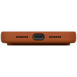 Husa pentru iPhone 17 Pro, UNIQ Lino MagClick™, oranj