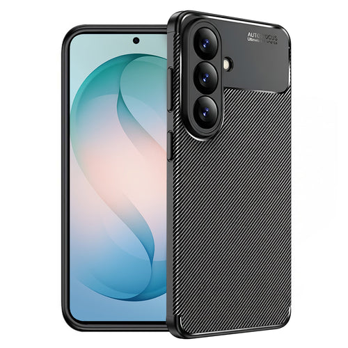 Husa pentru Samsung Galaxy S26 Plus, Techsuit CarbonFiber, negru