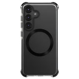 Husa pentru Samsung Galaxy S25, UNIQ Combat MagClick, negru