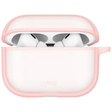Husa casti pentru AirPods Pro 3, Uniq Veren Series, roz