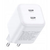 Incarcator retea UGREEN X526 (65154), 2x USB-C, GaN, Incarcare rapidar, 45W, alb