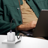 Incarcator retea UGREEN X526 (65154), 2x USB-C, GaN, Incarcare rapidar, 45W, alb