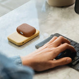 Husa casti pentru AirPods Pro 3, Uniq Lyden Vex Series, maro