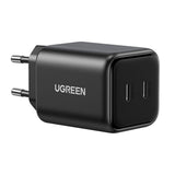 Incarcator retea UGREEN X526 (65058), 2x USB-C, GaN, Incarcare rapidar, 45W, negru