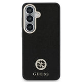 Husa pentru Samsung Galaxy S26 Plus, Guess Rhinestone Round Logo MagSafe (GUHMS26MPGCRMDEK), negru