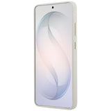 Husa pentru Samsung Galaxy S26 Ultra, Guess Rhinestone Round Logo MagSafe (GUHMS26LPGCRMDEE), bej