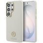 Husa pentru Samsung Galaxy S26 Ultra, Guess Rhinestone Round Logo MagSafe (GUHMS26LPGCRMDEE), bej
