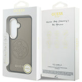 Husa pentru Samsung Galaxy S26, Guess Perforated Logo MagSafe (GUHMS26S5PG4SRGW), maro