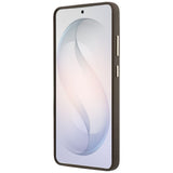 Husa pentru Samsung Galaxy S26 Ultra, Guess Grained Big 4G Metal Logo (GUHCS26L5PS4RGGW), maro