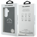 Husa pentru Samsung Galaxy S26, Karl Lagerfeld Wrapped Piele cu Karl RSG Logo MagSafe (KLHMS26SPSKRSGEK), roz