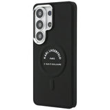Husa pentru Samsung Galaxy S26 Ultra, Karl Lagerfeld Wrapped Piele cu Karl RSG Logo MagSafe (KLHMS26LPSKRSGEK), negru