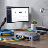 Adaptor UGREEN Ethernet Adapter CM933 (65956EU), DC to 5x RJ45 LAN Port, Plug&play, Universal, Auto-Mdi/mdix, 1000Mbps