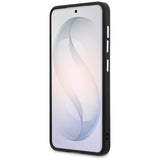 Husa pentru Samsung Galaxy S26, Karl Lagerfeld Piele cu Initial Logo Debossed MagSafe (KLHMS26SPGFKLRDK), negru