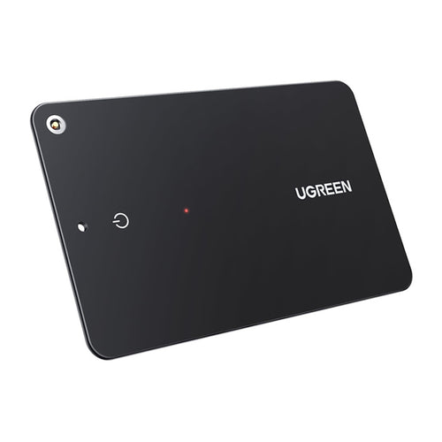 Dispozitiv anti-pierdere UGREEN Smart Tracker CM817 (45298), Apple Find My (iOS Only), BT 5.0, IP68, Ultra-Thin, 80dB, 12-Month Battery, negru