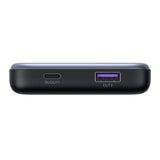 Baterie externa UGREEN PB507 (75131B), Incarcare rapida, Afisaj digital, USB, Type-C, 22.5W, 10000mAh, gri