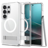Husa pentru Samsung Galaxy S26 Ultra, Spigen Ultra Hybrid S MagSafe (ACS11032), transparenta