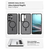 Husa pentru Samsung Galaxy S26 Ultra, Spigen Ultra Hybrid MagSafe (ACS10681), cenusiu