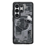 Husa pentru Samsung Galaxy S26 Ultra, Spigen Ultra Hybrid MagSafe (ACS10682), negru/transparenta