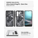 Husa pentru Samsung Galaxy S26 Ultra, Spigen Ultra Hybrid MagSafe (ACS10682), negru/transparenta