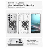 Husa pentru Samsung Galaxy S26 Ultra, Spigen Ultra Hybrid MagSafe (ACS11206), fumuriu