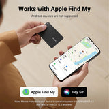 Dispozitiv anti-pierdere UGREEN Smart Tracker CM817 (45298), Apple Find My (iOS Only), BT 5.0, IP68, Ultra-Thin, 80dB, 12-Month Battery, negru