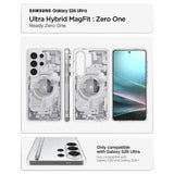 Husa pentru Samsung Galaxy S26 Ultra, Spigen Ultra Hybrid MagSafe (ACS10683), alb