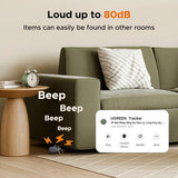 Dispozitiv anti-pierdere UGREEN Smart Tracker CM829 (55769), Compatible cu Samsung Devices, Bluetooth 5.3, 80dB, 225mAh, gri