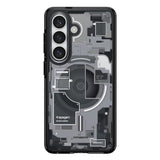 Husa pentru Samsung Galaxy S26 Plus, Spigen Ultra Hybrid MagSafe (ACS10711), negru/transparenta