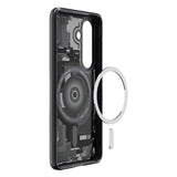 Husa pentru Samsung Galaxy S26 Plus, Spigen Ultra Hybrid MagSafe (ACS10711), negru/transparenta