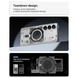 Husa pentru Samsung Galaxy S26 Plus, Spigen Ultra Hybrid MagSafe (ACS11212), fumuriu