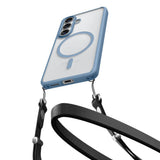 Husa pentru Samsung Galaxy S26 Plus, Spigen Ultra Hybrid MagSafe (ACS11213), albastru