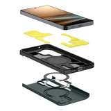 Husa pentru Samsung Galaxy S26 Ultra, Spigen Tough Armor MagSafe (ACS10686), verde
