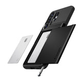Husa pentru Samsung Galaxy S26 Ultra, Spigen Slim Armor CS (ACS11036), negru