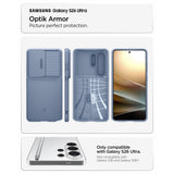 Husa pentru Samsung Galaxy S26 Ultra, Spigen Optik Armor (ACS11226), albastru