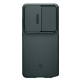 Husa pentru Samsung Galaxy S26 Ultra, Spigen Optik Armor (ACS10688), verde