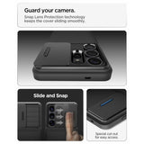 Husa pentru Samsung Galaxy S26 Ultra, Spigen Optik Armor (ACS10687), negru