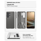 Husa pentru Samsung Galaxy S26 Ultra, Spigen Liquid Air (ACS11205), cenusiu