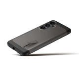 Husa pentru Samsung Galaxy S26, Spigen Tough Armor MagSafe (ACS10739), cenusiu