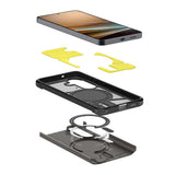 Husa pentru Samsung Galaxy S26, Spigen Tough Armor MagSafe (ACS10739), cenusiu