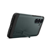 Husa pentru Samsung Galaxy S26, Spigen Tough Armor MagSafe (ACS10740), verde