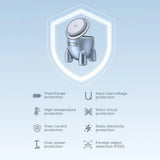 Incarcator wireless UGREEN W713 (65300), 2in1, Qi2, pentru iPhone, AirPods, Incarcare rapida, 25W, albastru